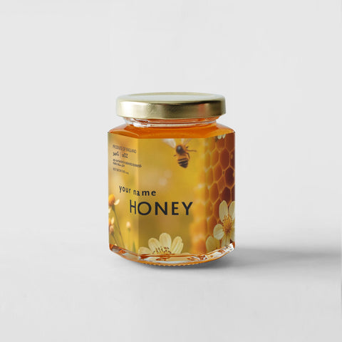 Honey Label Design 109