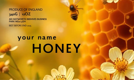 Honey Label Design 109