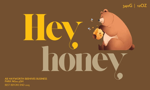Honey Label Design 118