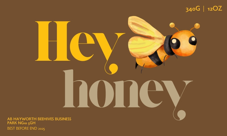 Honey Label Design 119 – Simon The Beekeeper
