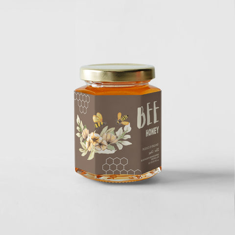 Honey Label Design 120