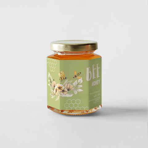 Honey Label Design 121