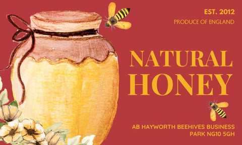 Honey Label Design 124