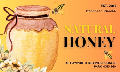 Honey Label Design 125