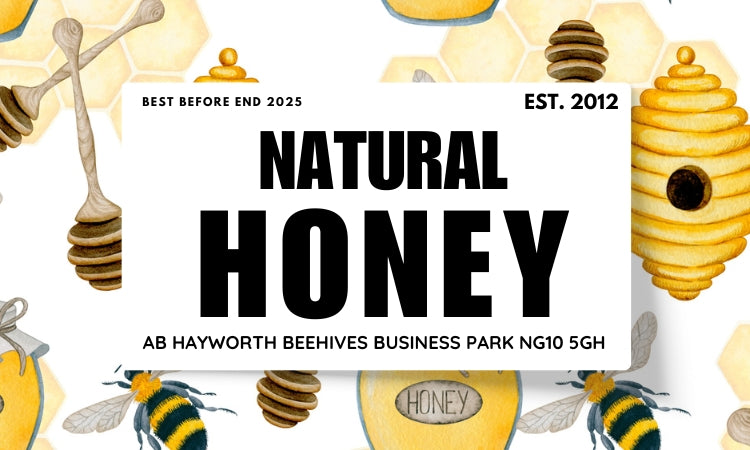 Honey Label Design 126 – Simon The Beekeeper