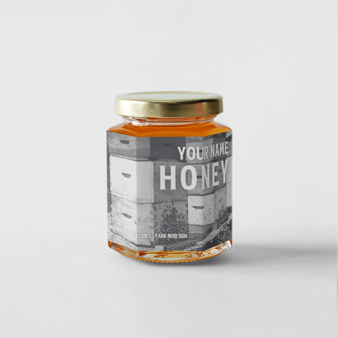 Honey Label Design 130
