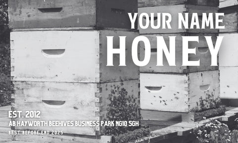 Honey Label Design 130