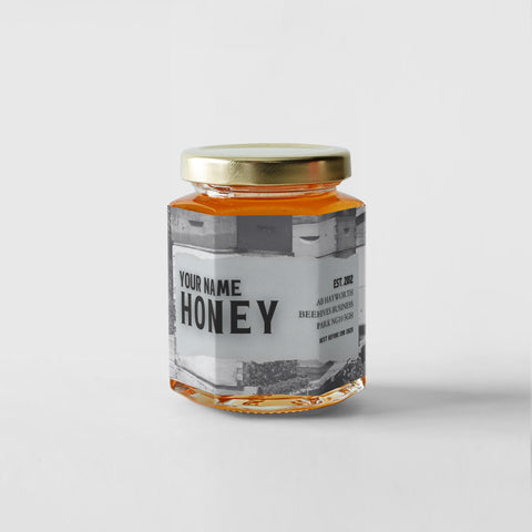 Honey Label Design 132