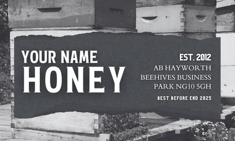 Honey Label Design 133