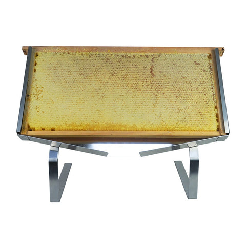 Stainless Steel Honeycomb Frame Display Stand