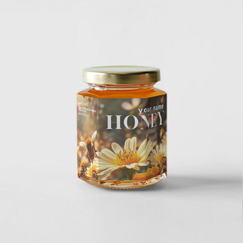 Honey Label Design 143
