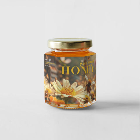 Honey Label Design 144