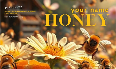 Honey Label Design 144