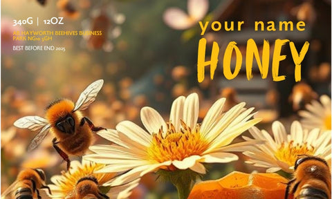 Honey Label Design 145