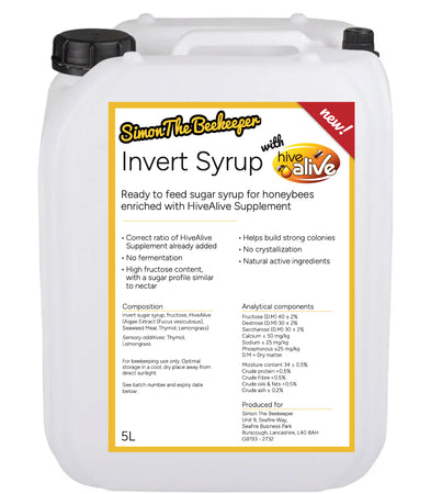 Hive Alive Inverted Syrup 5L