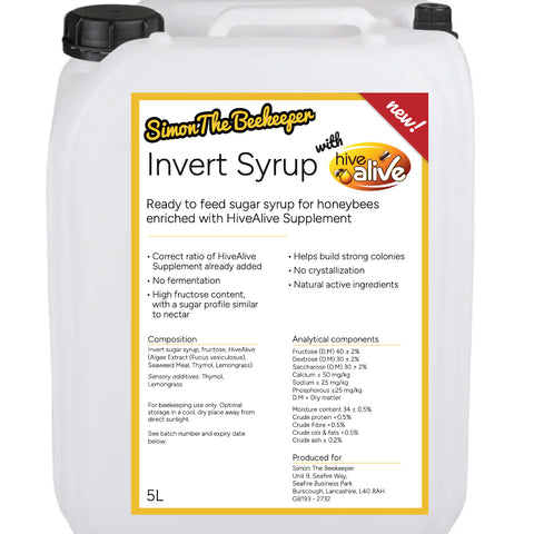 Hive Alive Inverted Syrup 5L