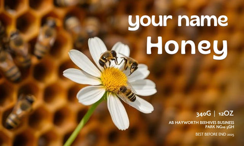 Honey Label Design 150