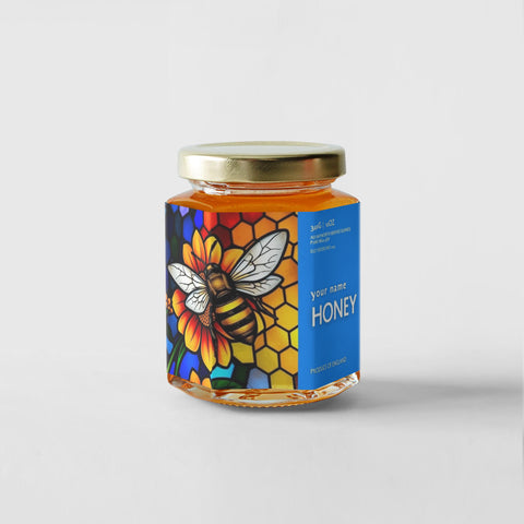 Honey Label Design 153