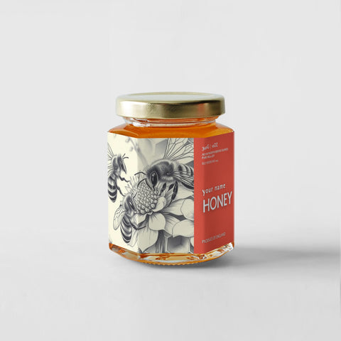 Honey Label Design 158
