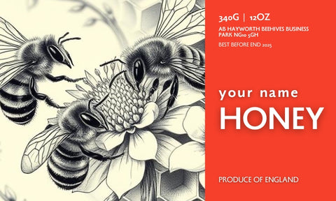 Honey Label Design 158