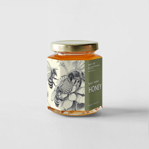 Honey Label Design 159