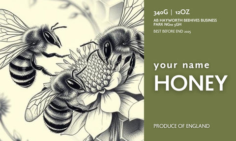 Honey Label Design 159