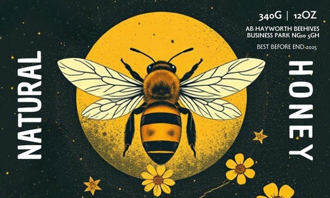 Honey Label Design 163