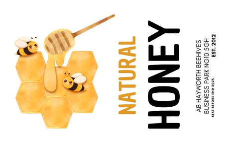 Honey Label Design 168