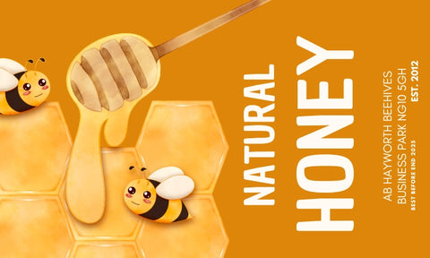 Honey Label Design 169