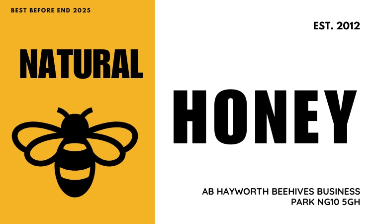 Honey Label Design 179 – Simon The Beekeeper