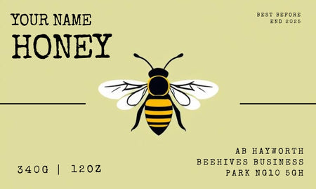 Honey Label Design 181