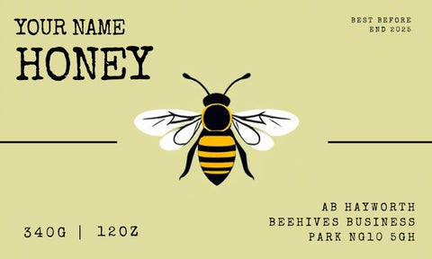 Honey Label Design 181