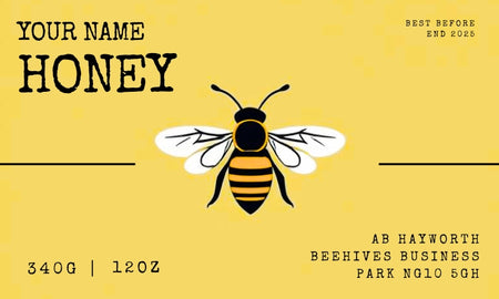 Honey Label Design 182