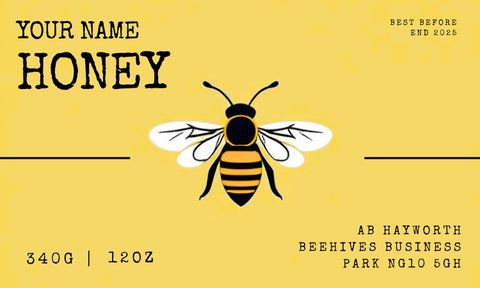 Honey Label Design 182