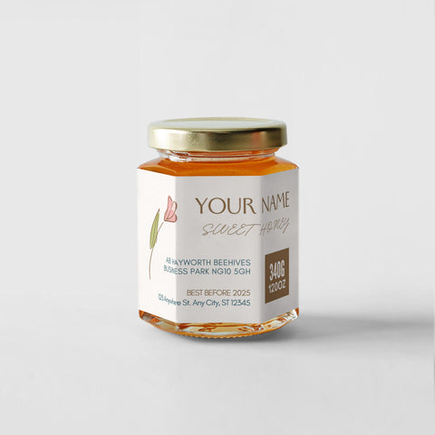 Honey Label Design 185