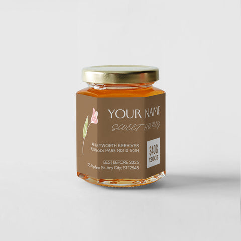 Honey Label Design 186