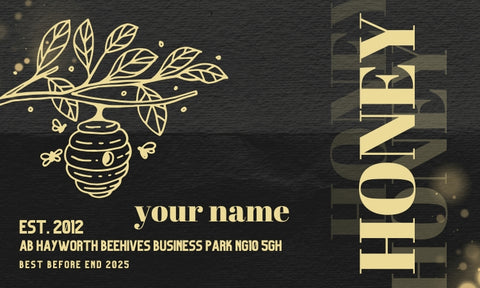 Honey Label Design 188