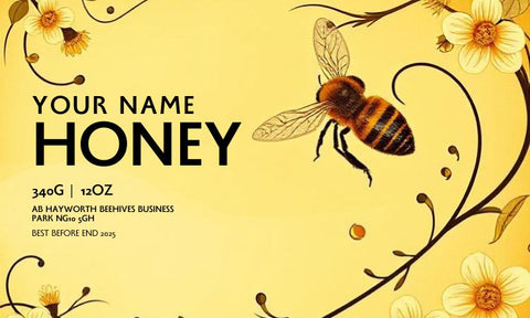 Honey Label Design 195