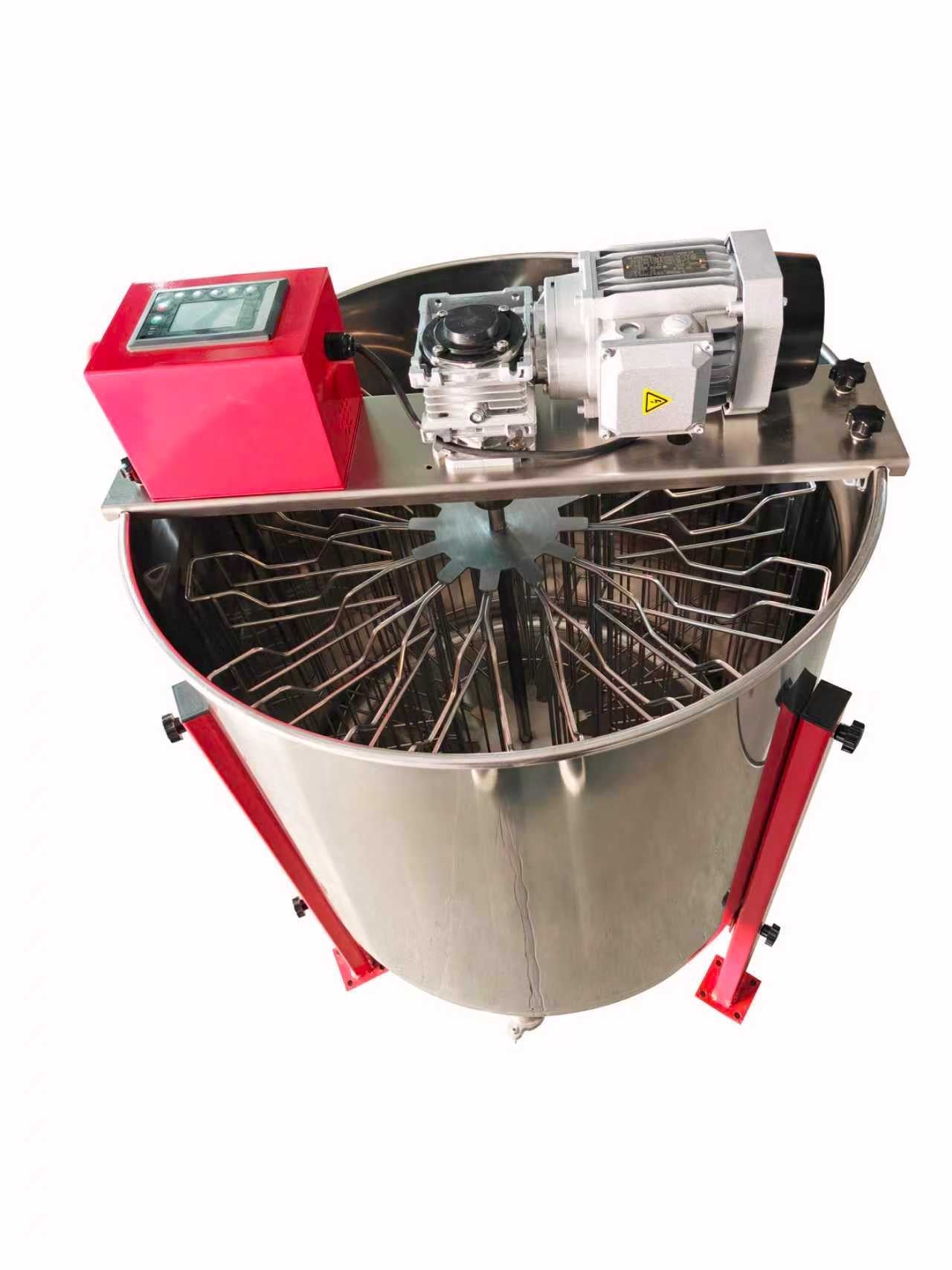 Extructora Stainless Steel 12 Frame Intelligent Radial Electric Honey Extractor ...