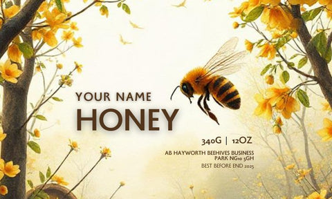 Honey Label Design 197