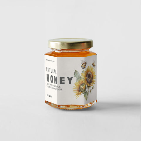 Honey Label Design 198