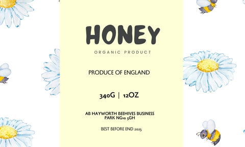 Honey Label Design 203