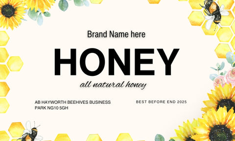 Honey Label Design 204