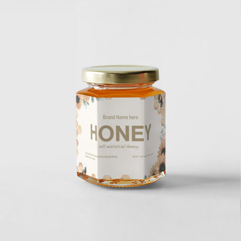 Honey Label Design 205