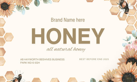 Honey Label Design 205