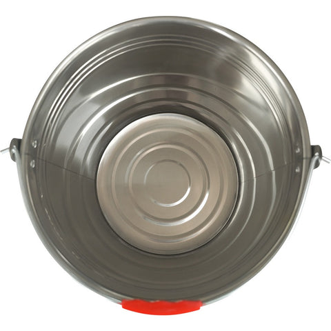 Stainless Steel Metal Honey Bucket With Handle 20L