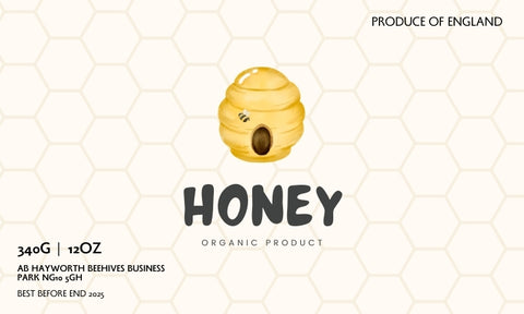 Honey Label Design 208