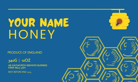 Honey Label Design 210