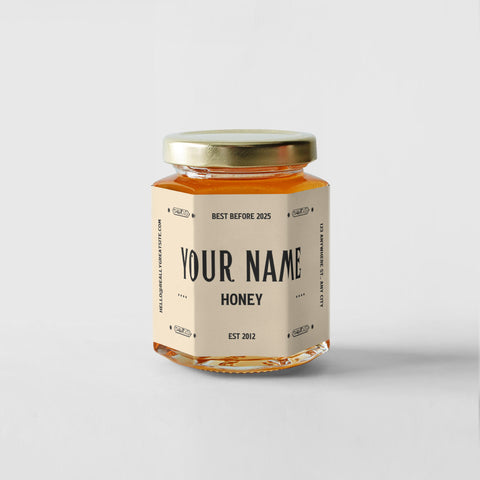 Honey Label Design 211