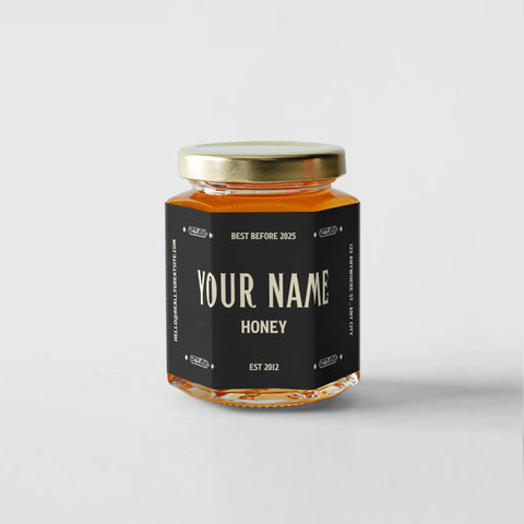 Honey Label Design 212